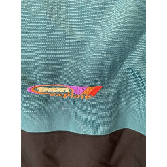 durango ski jacket thor explore vintage 80s 90s vest zip off arms XL black green - Picture 7 of 10
